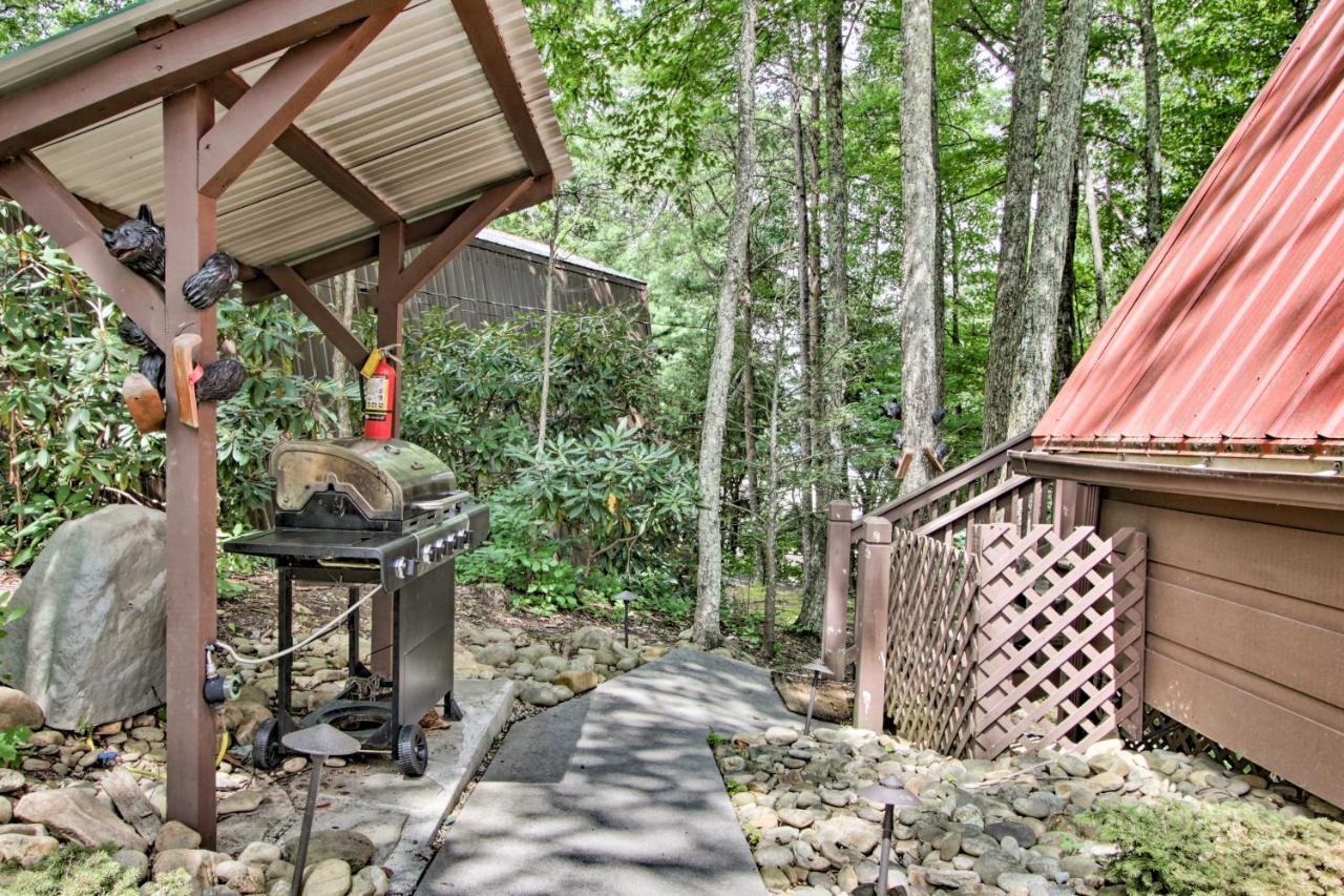A-Frame Cabin With Hot Tub Less Than 1 Mi To Ober Gatlinburg Villa Exterior photo