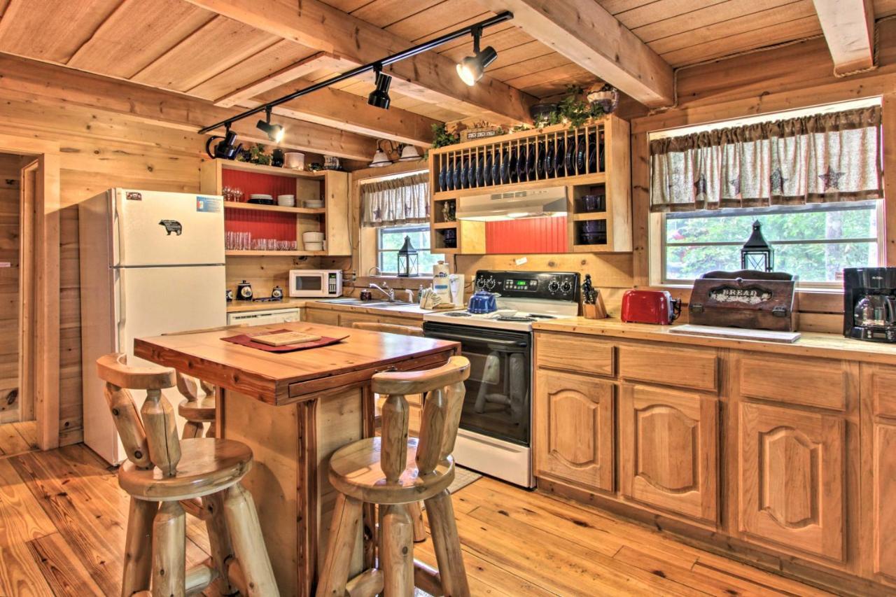 A-Frame Cabin With Hot Tub Less Than 1 Mi To Ober Gatlinburg Villa Exterior photo